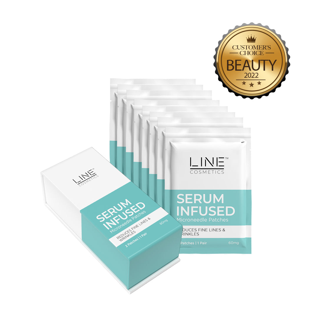 Reduce appearance of Fine Lines & Wrinkles - Serum-infused Micro Dart Patches